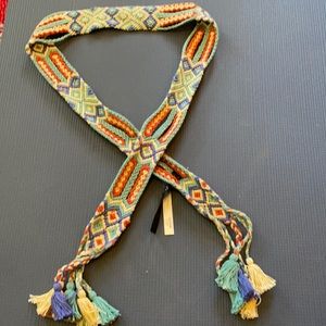 Free People Woven Rope Belt